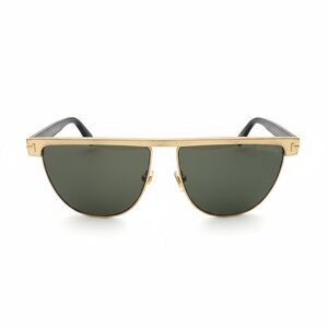 Tom Ford Gold Frame Sunglasses with Black Accents